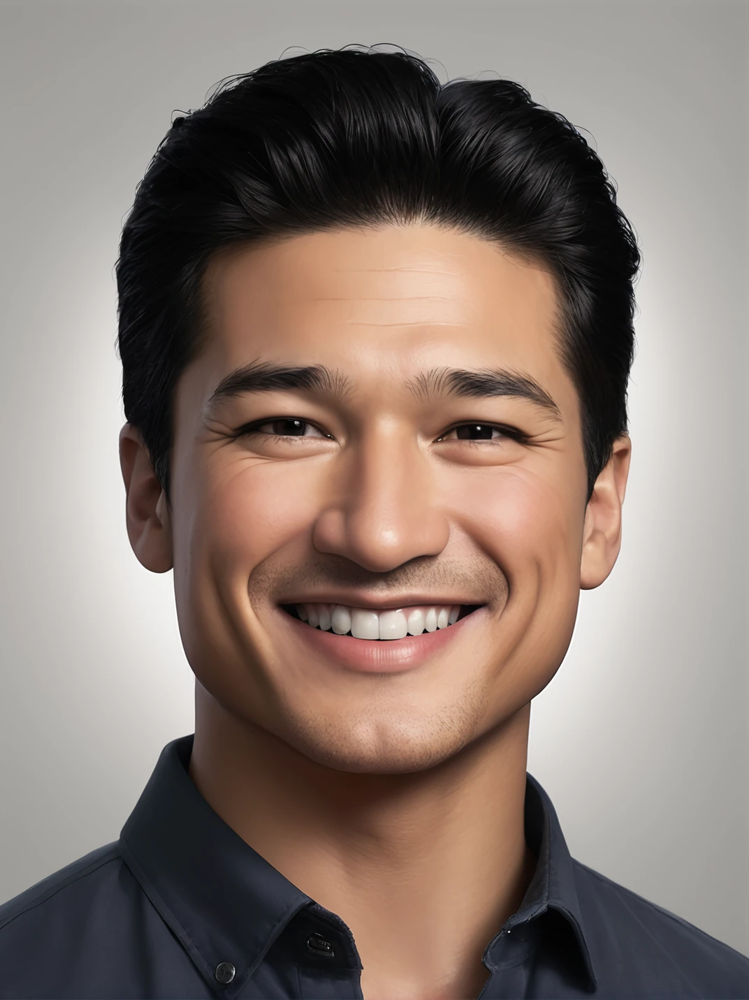 MarioLopezExl, face focus, portrait, photorealistic, smile,