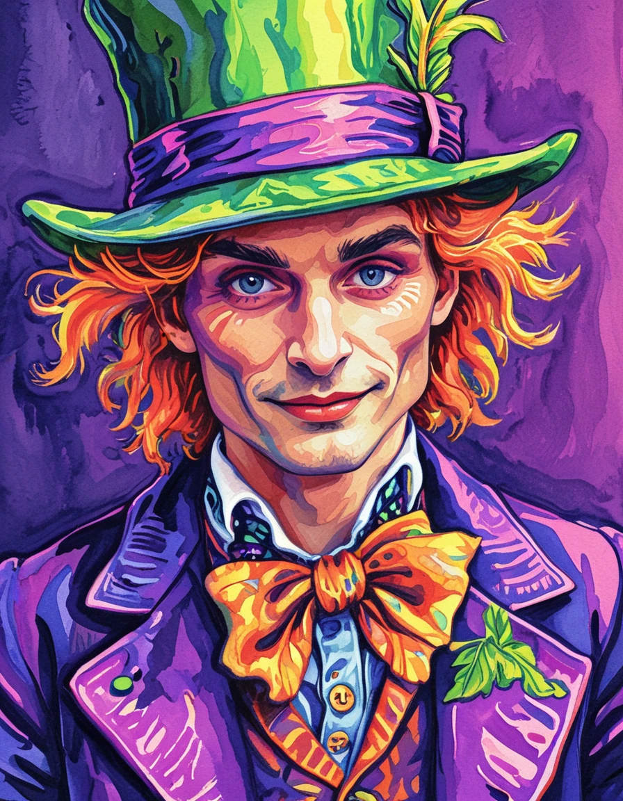 the hatter <lora:CBS_novuschroma41 style_2:.7> novuschroma41