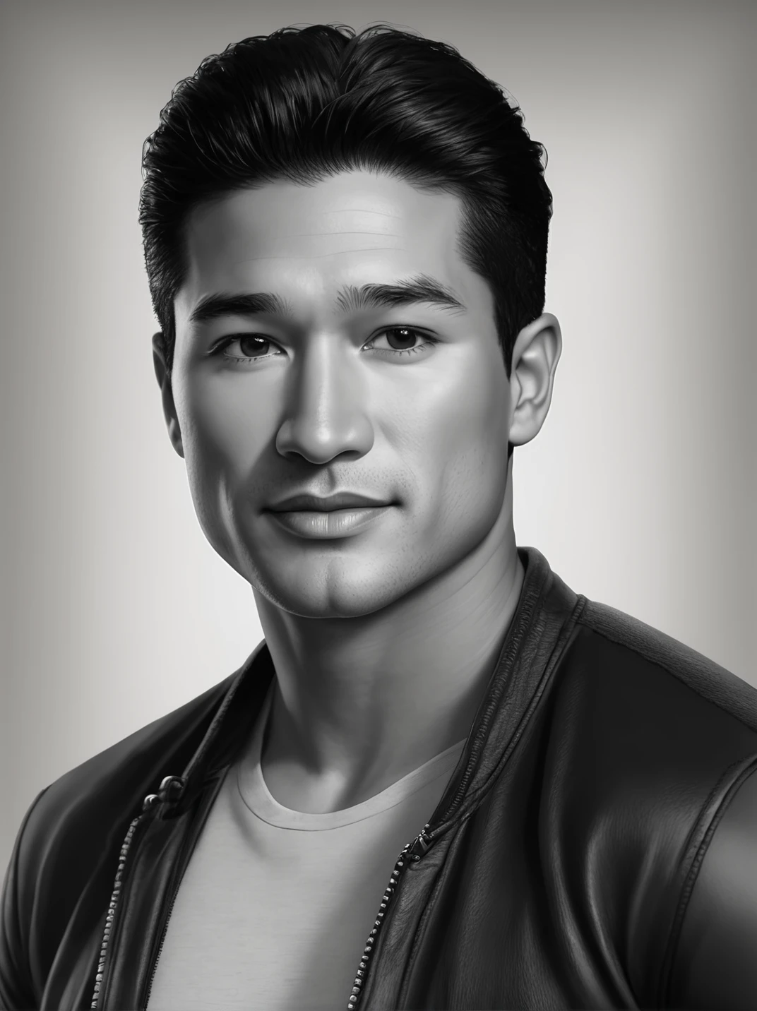 MarioLopezExl, face focus, portrait, photorealistic, ,