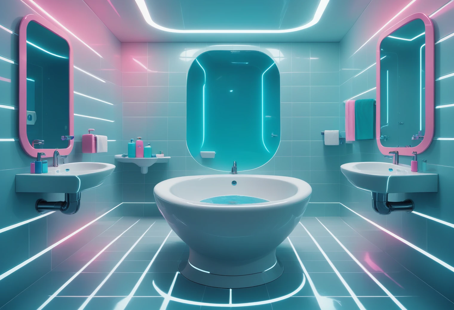 score_9, score_8_up, score_7_up,,futuristic,bathroom,  <lora:FuturisticPonyInteriors_epoch_7:0.5>