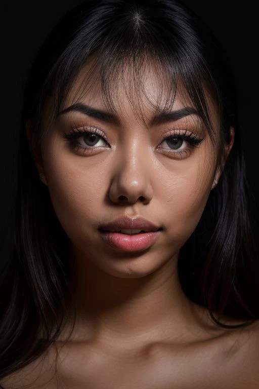 DEN_princessisi_OF,
((headshot:1.1) portrait on a plain black background, (headshot:1.2), face focus, intricate (beautiful eyes:1.2), (wide open eyes:1.1), Big eyes, clean photo, circle lighting, high contrast:1.2),
bokeh, f1.4, 40mm, photorealistic, raw, 8k, textured skin, skin pores, intricate details <lora:epi_noiseoffset2:1>, epiCRealism