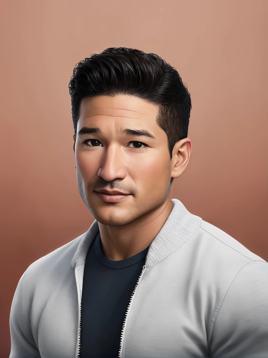 MarioLopezExl, face focus, portrait, photorealistic, ,