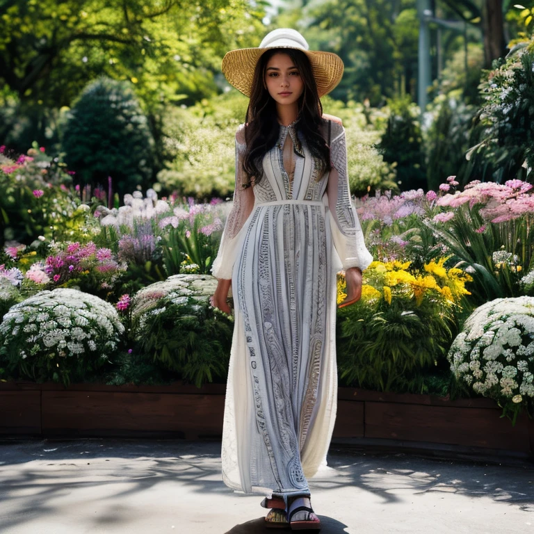 (Atlanta Botanical Garden, SFW, sun hat, long-sleeve maxi dress, comfortable sandals, walking through the flower displays, midday:1.35) Instagram_Influencer_119_By_Stable_Yogi
Faceshot_By_stable_yogi
Styler_Embedding_By_Stable_Yogi
<lora:Detail Blaster By Stable Yogi:0.5>
(center_parted_long_wavy_hair)