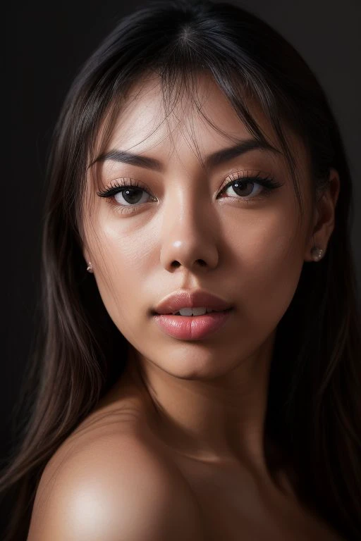 DEN_princessisi_OF,
((headshot:1.2) portrait on a (plain background:1.2), (headshot:1.2), (face focus:1.1), lighting from the left, (shadows:1.2), (left side lighting:1.2), (side light:1.3), (half lit face:1.1), (strong shadows:1.2):1.2),
bokeh, f1.4, 40mm, photorealistic, raw, 8k, textured skin, skin pores, intricate details <lora:epi_noiseoffset2:1>, epiCRealism