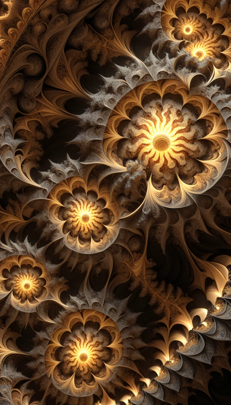 fractal,Raytraced Global Illumination,realistic