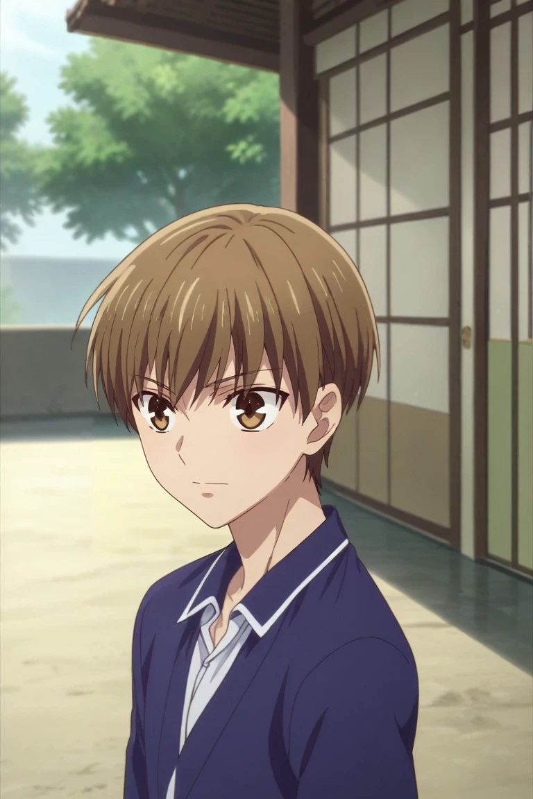 score_9, score_8_up, score_7_up, , rating_safe, , anime screencap, , , , depth of field, 1boy, solo, male focus, <lora:naohito_sakuragi_pony:1>, naohito_sakuragi, brown hair, brown eyes, short hair, from afar, full body, dojo, midnight, breast rest, distracted, aloof, oblivious, , <lora:sdxl_lightning_8step_lora:1>