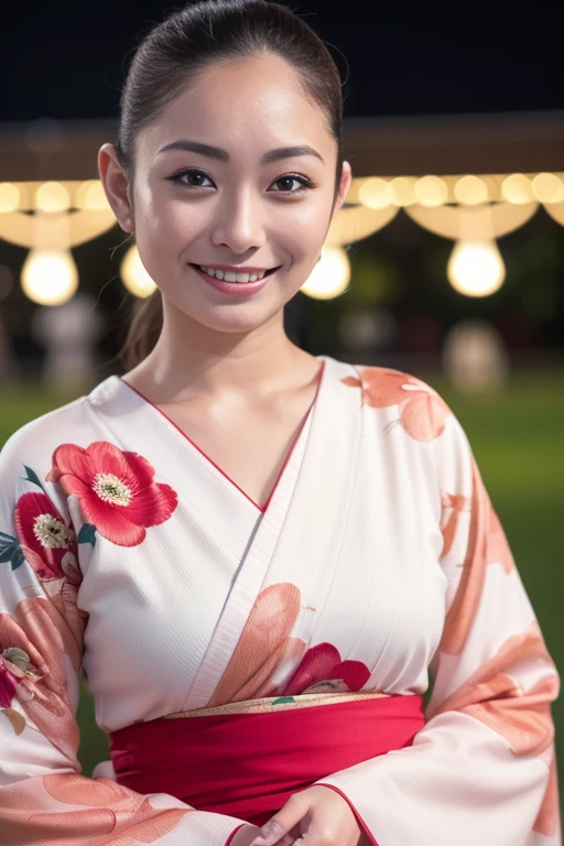 1girl,(RAW photo, best quality), (realistic, photo-realistic:1.4), masterpiece, an extremely delicate and beautiful, extremely detailed, 2k wallpaper, Amazing, finely detail, extremely detailed CG unity 8k wallpaper, ultra-detailed, highres, soft light, beautiful detailed girl, extremely detailed eyes and face, beautiful detailed nose, beautiful detailed eyes,cinematic lighting,perfect anatomy,slender body
(wearing floral pattern cotton yukata),(obi),(wide sleeves)
(at a park at night),(japan summer festival),(festival stalls:1.2),(city lights at night),
smiling
<lora:andomiki_lora:0.7>