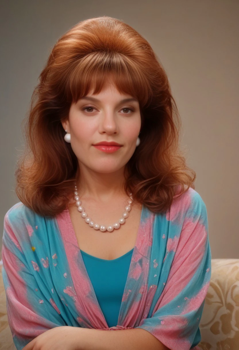 score_9, score_8_up, score_7_up, source_photo, photography, realistic, 
pegbundy, colorful blouse, pearl necklace, seducive, rating_safe, 
Kodak Motion Picture Film Style