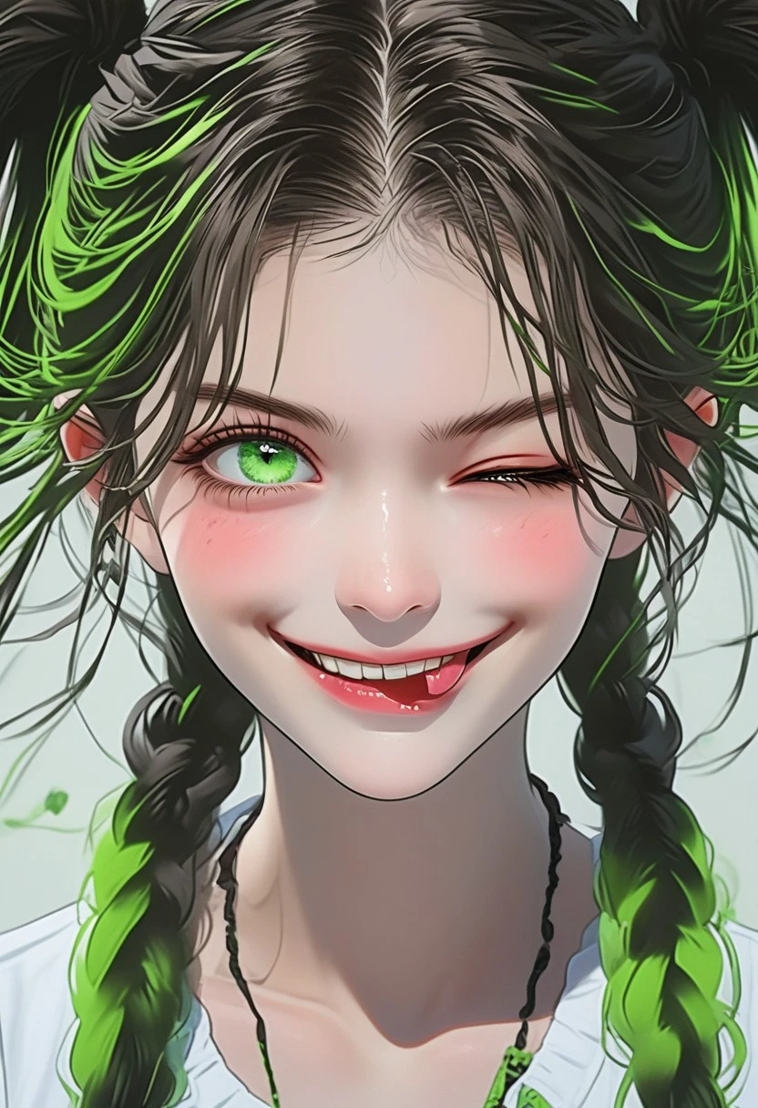 Smire (green eyes dream girl) alternate V1