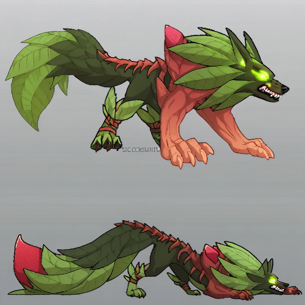 a cartoon of a very cute dragon with a big green leaf, dragon our species, fusion of species, a Monstruo vegetal, Orco fusionado con enredaderas, vegetal dragon cyborg, Pokémon Conceptual Mystery, spiritual fantasy concept art, Creature design, Arte conceptual de Dota 2, Monstruo vegetal, Concept art of fantasy creatures, arte conceptual de juegos antidisturbios, full body dragon concept, dragon den art