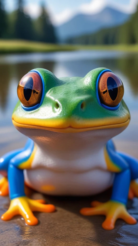 (b3yond_DolbyVision_vibrant_summer_shot_style1_masterpiece:1.4)  | |  | Toad's face close-up with warty skin and alert eyes against a wetland backdrop | [Surphaser 25HSX:1.2):0.9):0.6):0.3):1.5):MICRO_DETAILED]:Atomicly_Detailed] 