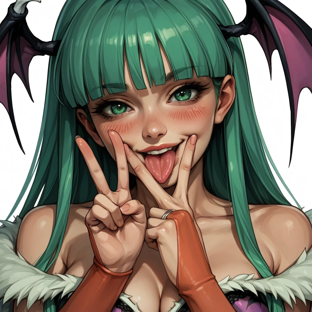 V_over_mouth (_gesture) Pose XL Cashmoney (anime)