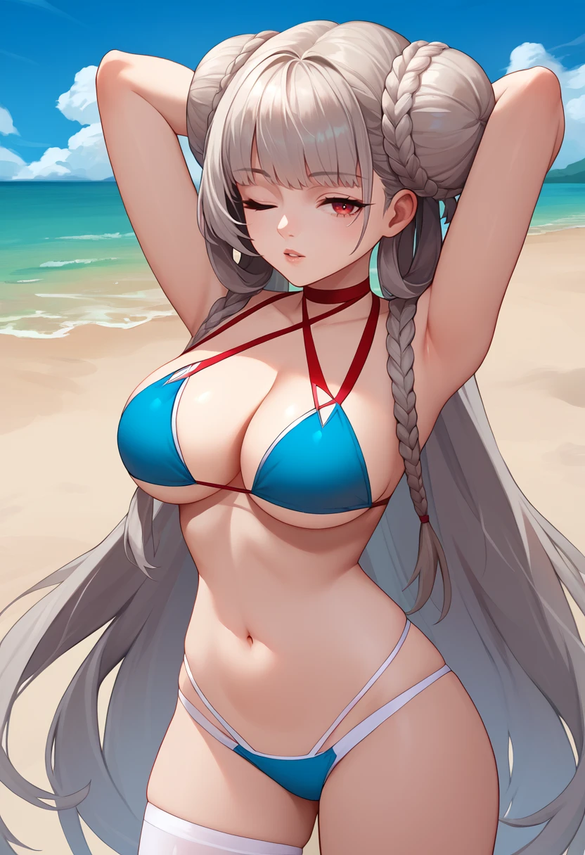[PonyV6 XL DoRA] Formidable (Default, The Lady of the Beach, The Lover's Heart Flutters On Duty) | Azur Lane