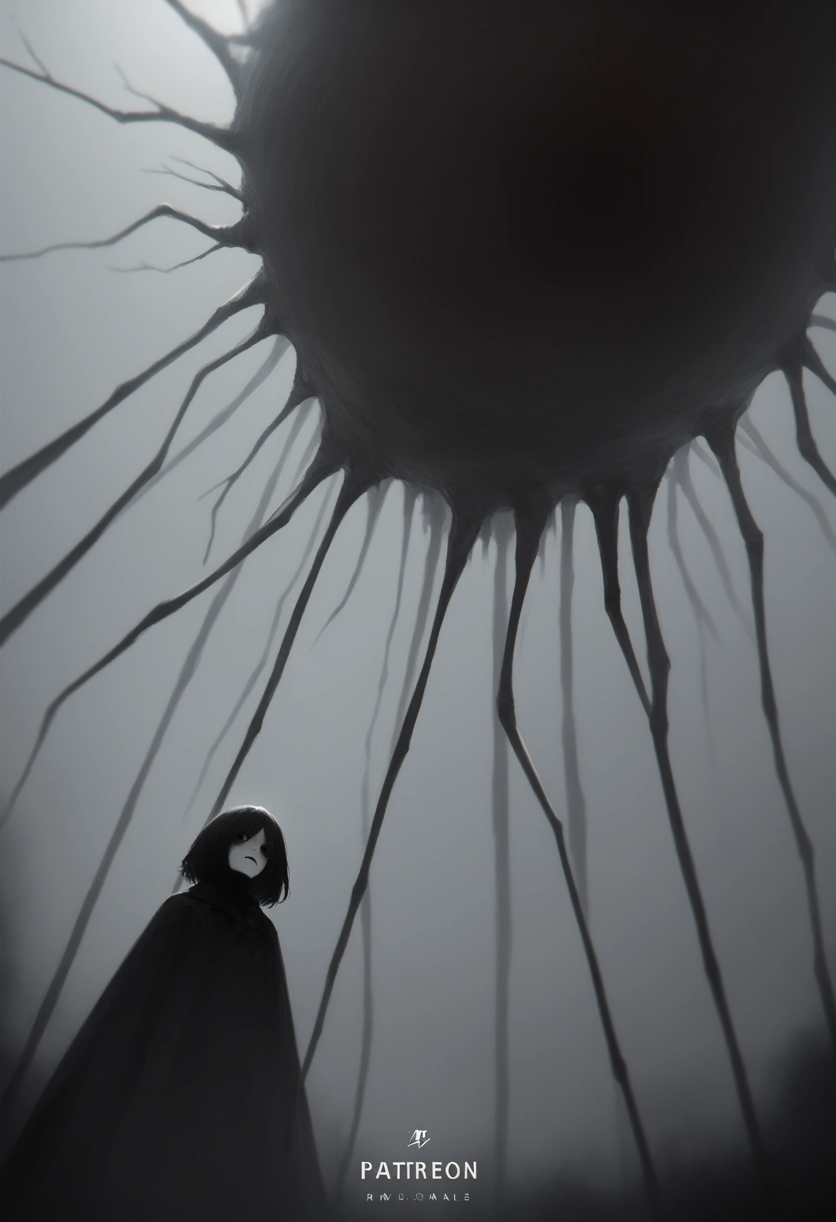 score_9, score_8_up, score_7_up, BREAK
1girl, from below, abstract, (dark matter:1.25), (horror:1.25), black theme