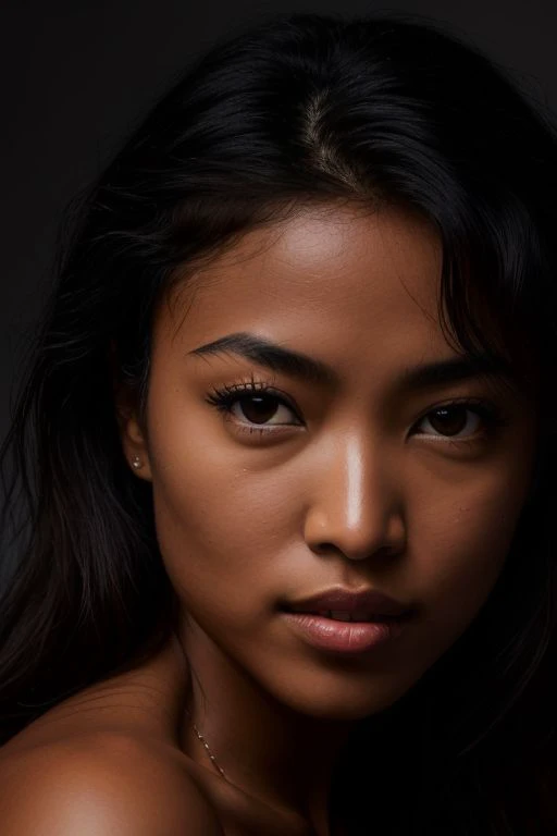 DEN_erzabelx_OF,
((headshot:1.2) portrait on a (plain background:1.2), (headshot:1.2), (face focus:1.1), lighting from the left, (shadows:1.2), (left side lighting:1.2), (side light:1.3), (half lit face:1.1), (strong shadows:1.2):1.2),
bokeh, f1.4, 40mm, photorealistic, raw, 8k, textured skin, skin pores, intricate details <lora:epi_noiseoffset2:1>, epiCRealism