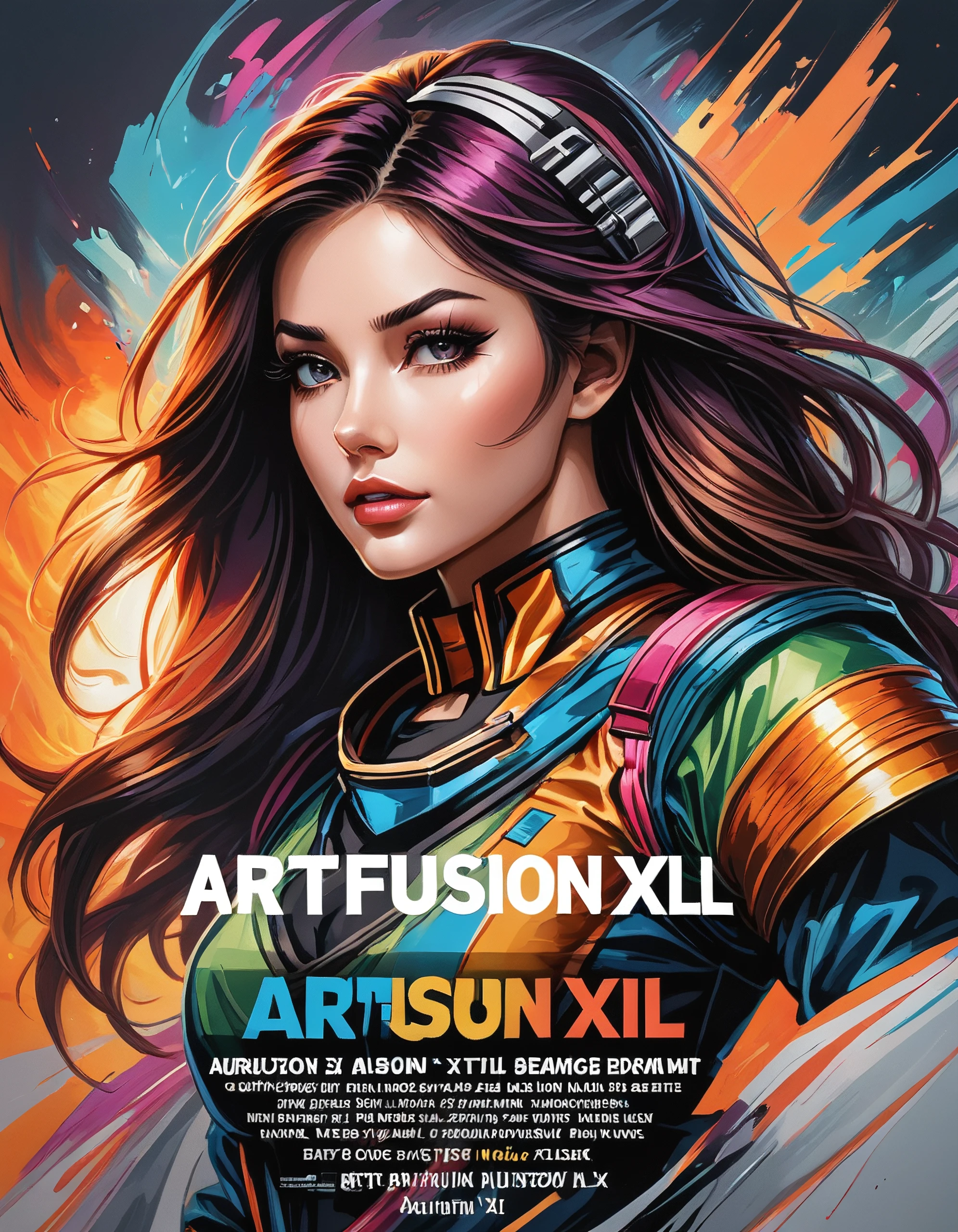 text "ArtFusion XL", drawing