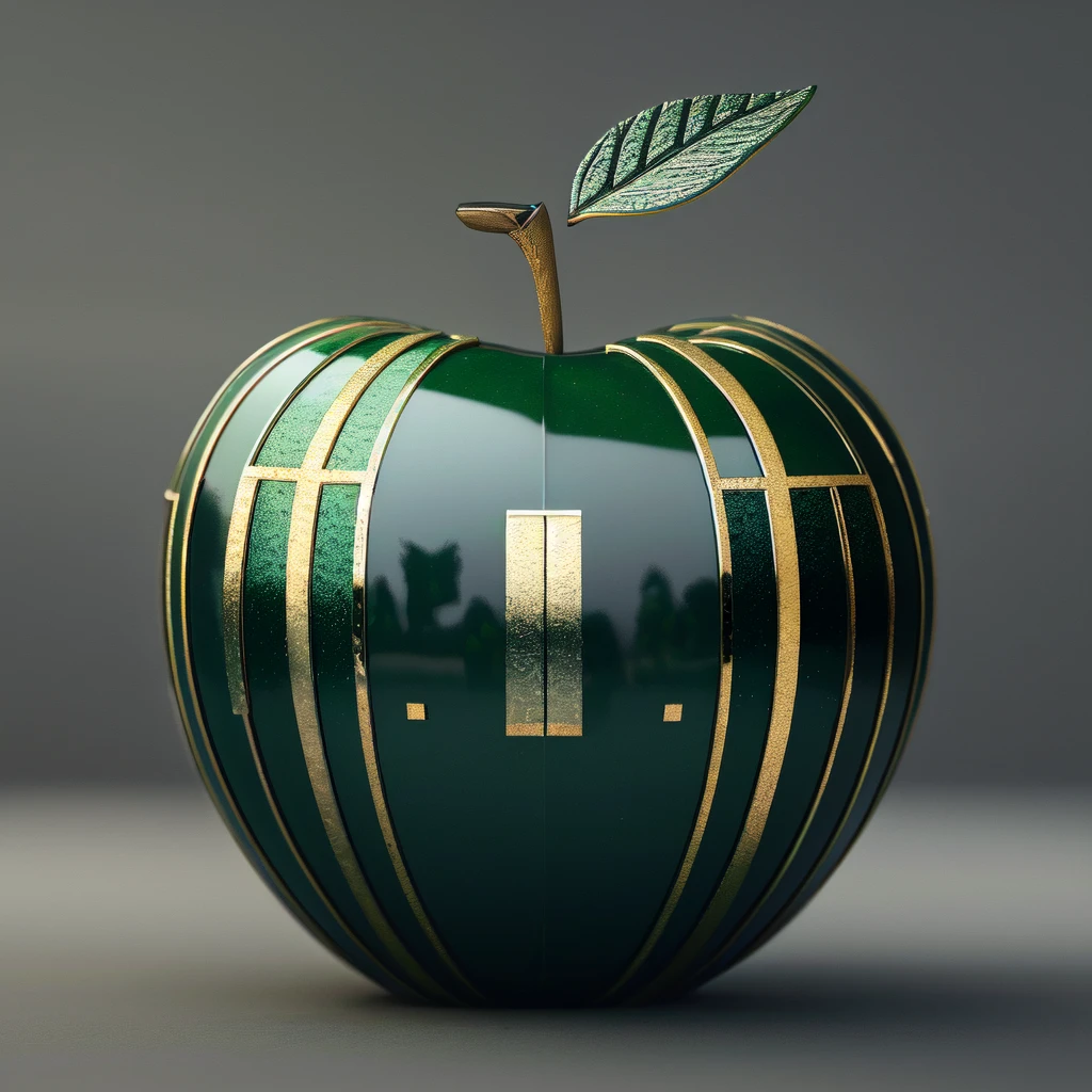 masterpiece,high resolution,
,art deco,artdeco_v4,
3d,apple,green and gold
, <lora:art_deco-sd-v4:0.8>