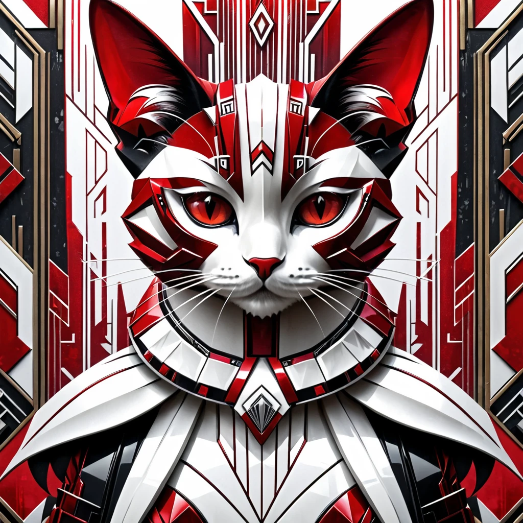 masterpiece,high resolution,
,<lora:art_deco-v4-xl-8:0.8>,
,art deco,artdeco_v4,
3d,poster,cat,cyberpunk,red and white