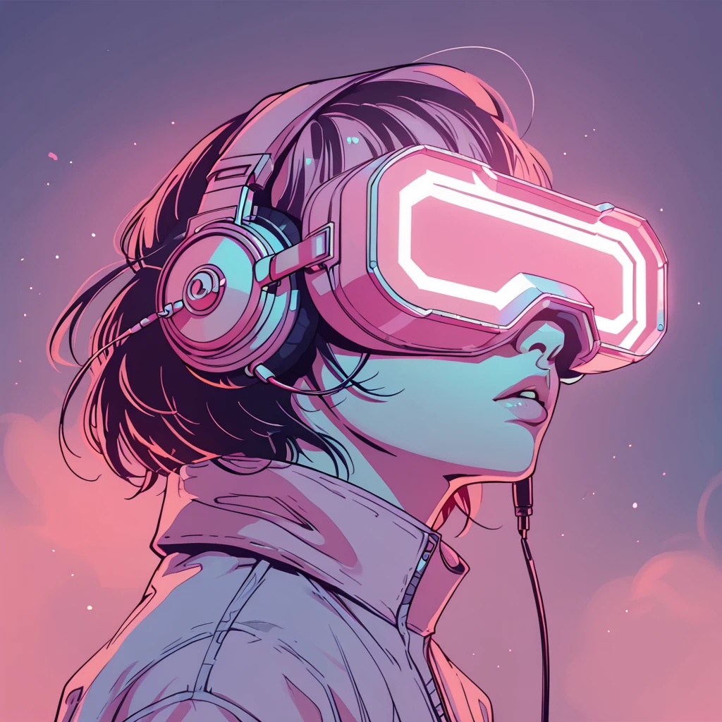 score_9,score_8_up,score_7_up, ,score_6_up,score_5_up,,score_4_up, <lora:retro-neon-style:0.8>,
retro_neon,1girl, solo, headphones, head-mounted display, parted lips, from side, goggles,