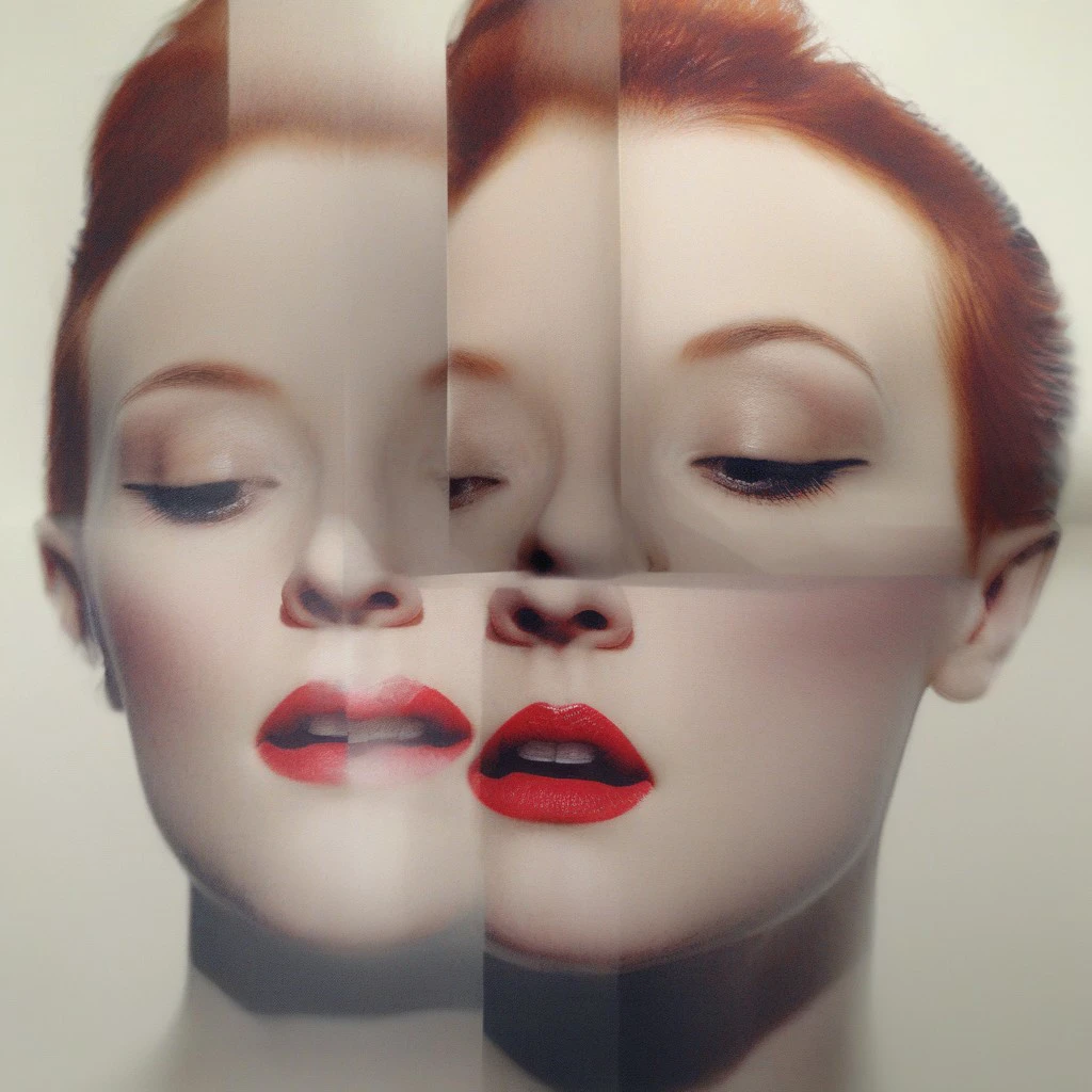 redhead, anamorphosis