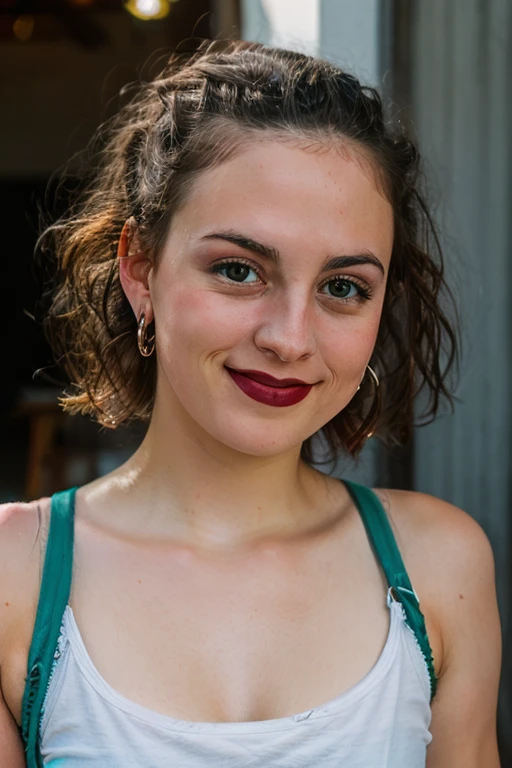 <lora:Christina:0.8>, full color portrait of a young woman, smile, natural light, RAW photo, subject, 8k uhd, dslr, soft lighting, high quality, film grain, Fujifilm XT3