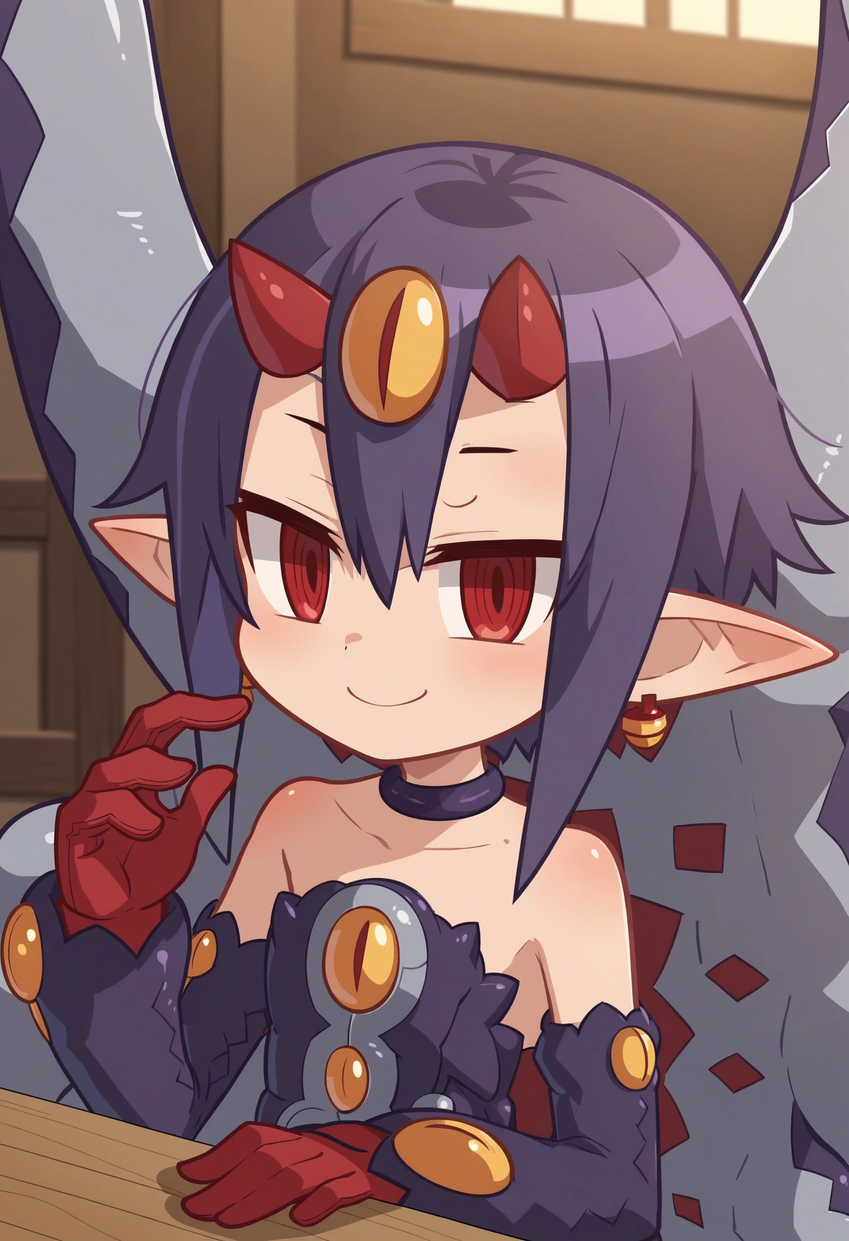 Anime Femboy, Fine skin, cute, (masterpiece, highest quality, 8K ultra-high resolution:1.4), beautiful detailed eyes, ultra-detailed, drsizukachan1,
Standing, front view,
remilia_scarlet_touhou, red_eyes, mob_cap, short_hair, bat_wings, wings, hat, blue_hair, hair_between_eyes, bangs, smile, red_ribbon,
(((Completely naked))), pussy line,
((Femboy)), no ko , a feminine boy, no constriction, Dim body
red moon night background,