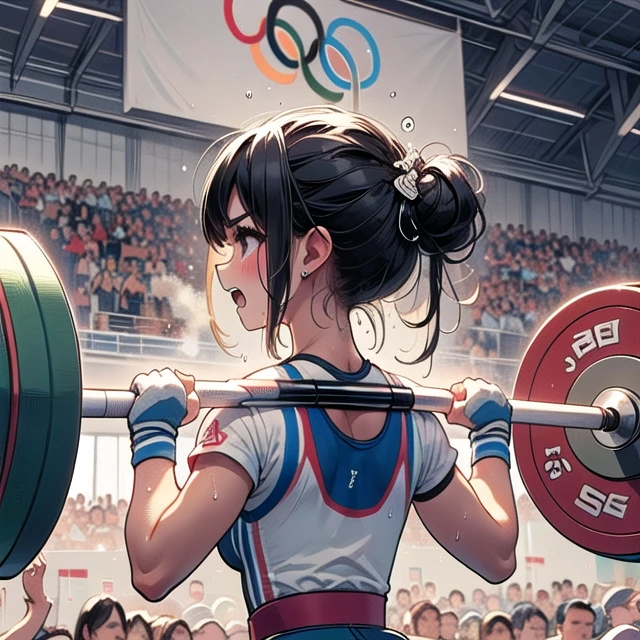 girl hate weightlifting failure