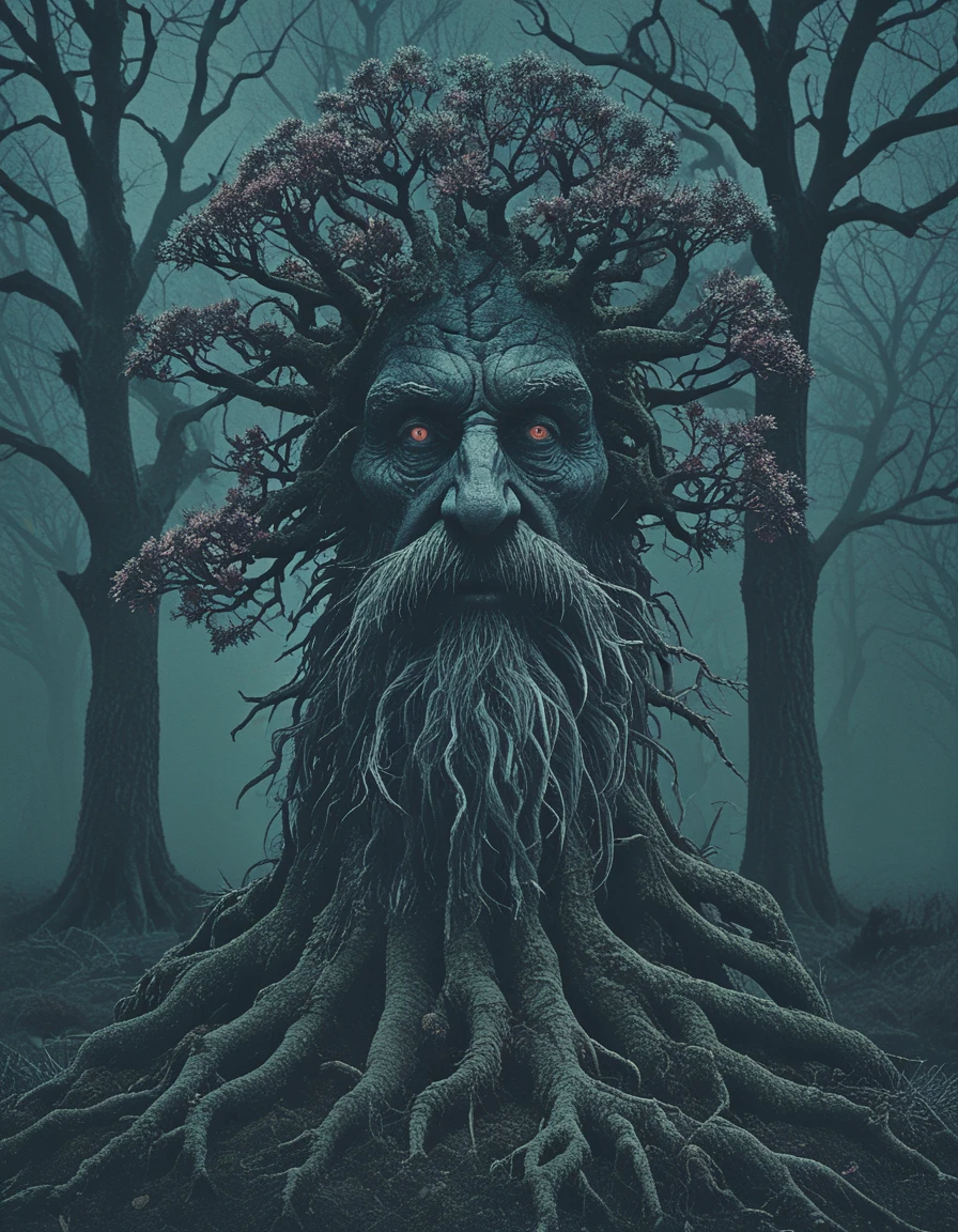 treebeard  <lora:novuschroma28 style_photo:.8> novuschroma28 style