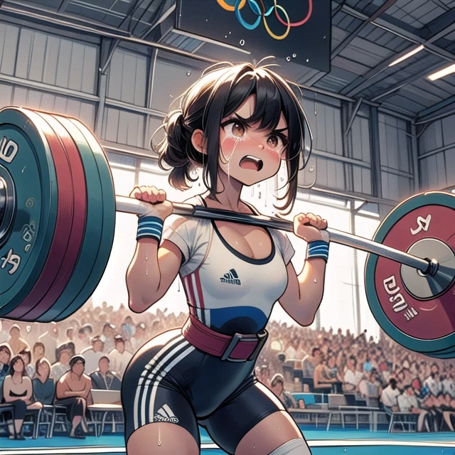 girl hate weightlifting failure