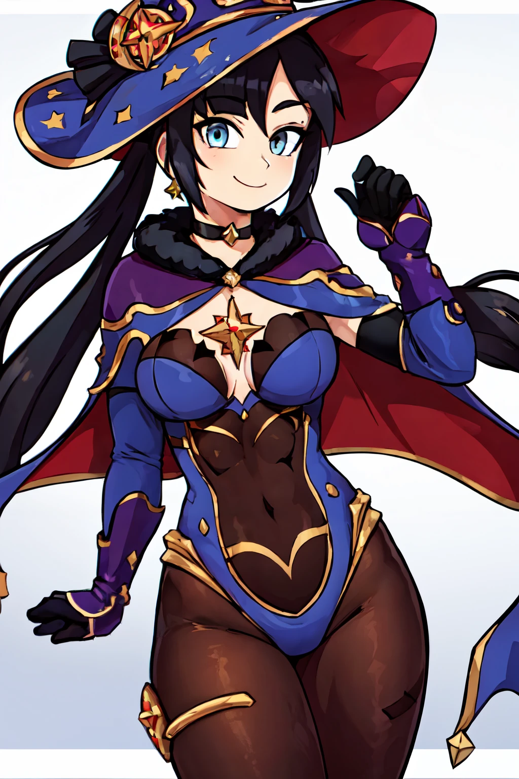 1girl, solo, gigantic breasts, thick thighs, thight fit, ripped clothes, genshin impact mona, anal beads