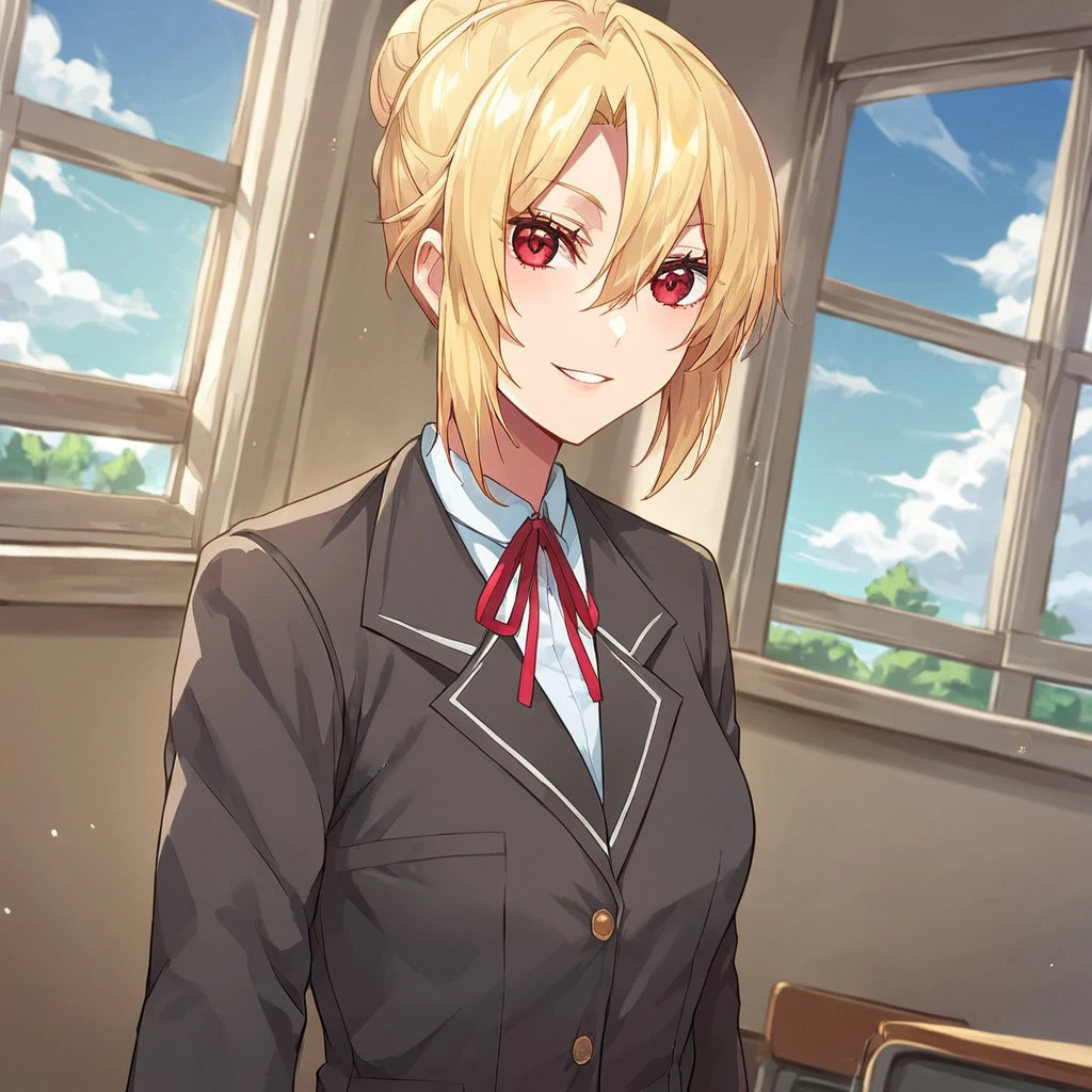 angelica rapha redgrave.(Otome Game Sekai wa Mob ni Kibishii Sekai desu) V1