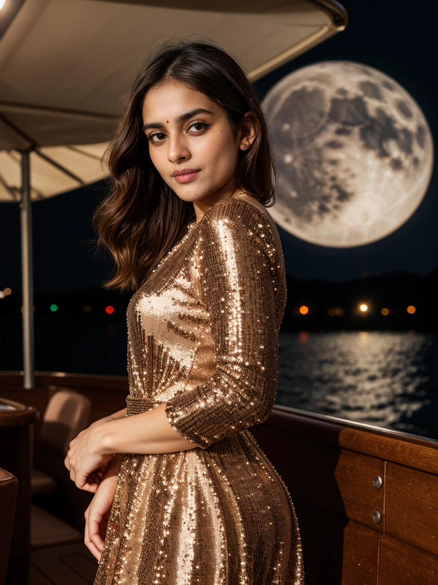 RAW photograph, tv_Maria_Patel_MXAI
BREAK
, elegant sequin-party-dress, deck of a superyacht, ((full-body-shot)), windblown-hair, (dramatic makeup), colorful, amazing, perfect lighting, bright colors, dramatic, dynamic, cinematic lighting, intricate details, epic, ((night, moonlight)),
BREAK, 8k uhd, dslr, soft lighting, high quality, film grain, Fujifilm XT3, (((Ultra-HD-details, Ultra-HD-detailed, Ultra-HD-realistic, Ultra-HD-photo-same-realistic-quality-details)))