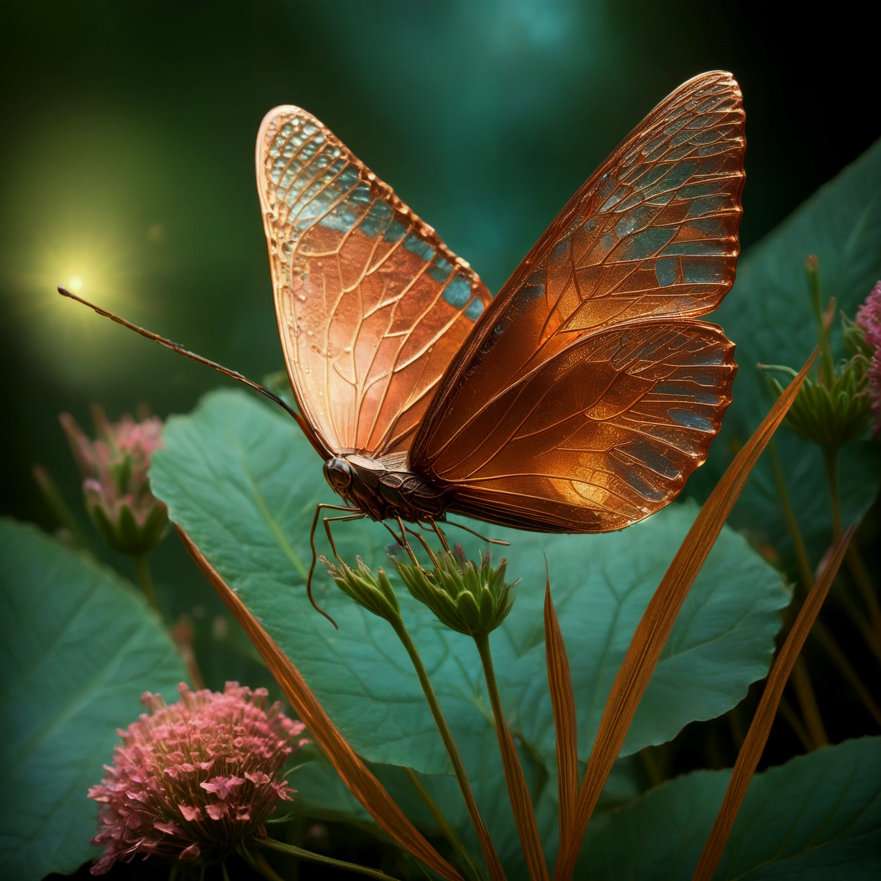 A copper butterfly.
BREAK

<lora:MadeOfCopper01_CE_SDXL:1.2>