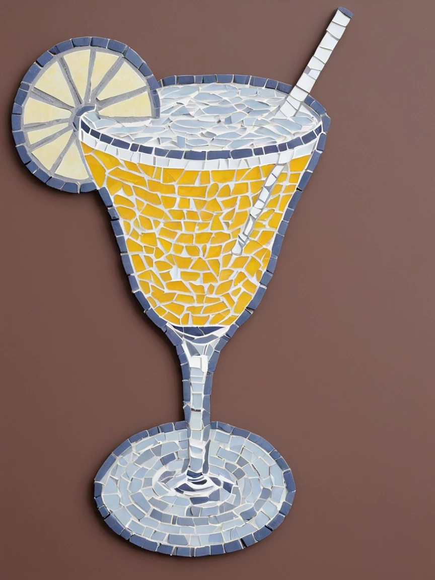 <lora:mosaicXL:1> mosaic, traditional media, drink
