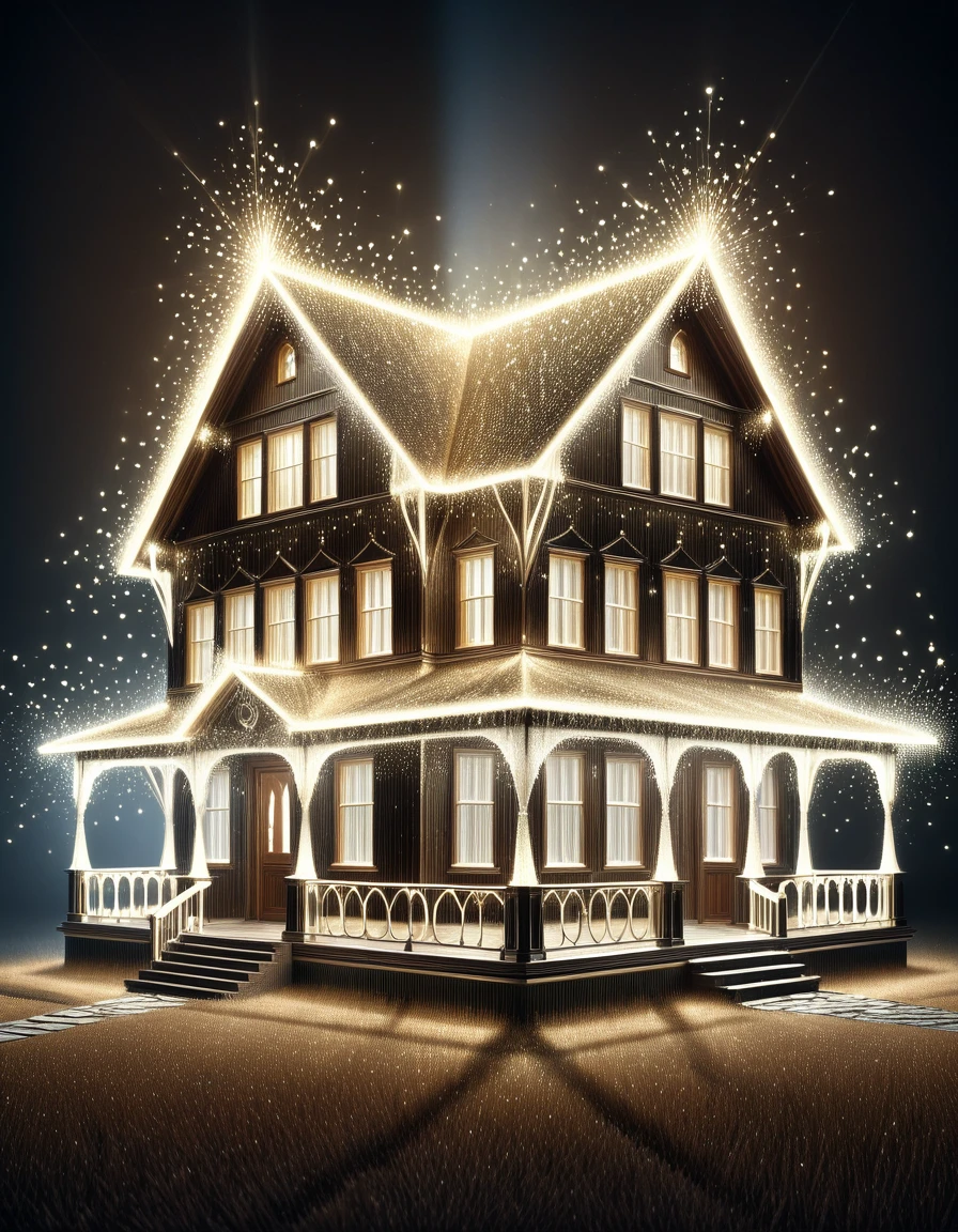 photograph lightlora, 1house, made from light, light, light particles, glowing, 50mm . cinematic 4k epic detailed 4k epic detailed photograph shot on kodak detailed cinematic hbo dark moody, 35mm photo, grainy, vignette, vintage, Kodachrome, Lomography, stained, highly detailed, found footage, lightlora, 1house, made from light, light, light particles, glowing,Photorealistic, Ultra-high detail, lifelike textures, realistic lighting, high-resolution, lightlora, 1house, made from light, light, light particles, glowing,Cinematic Lighting, Dramatic lighting, high contrast, detailed shadows, high-resolution