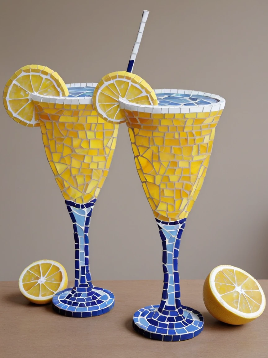 <lora:mosaicXL:1> mosaic, traditional media, drink