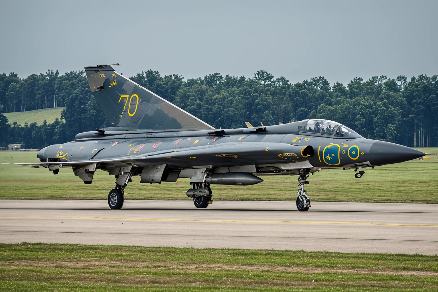 draken, military, aircraft, military vehicle, airplane, jet, fighter jet, vehicle focus, no humans, high detail photography, sharp focus