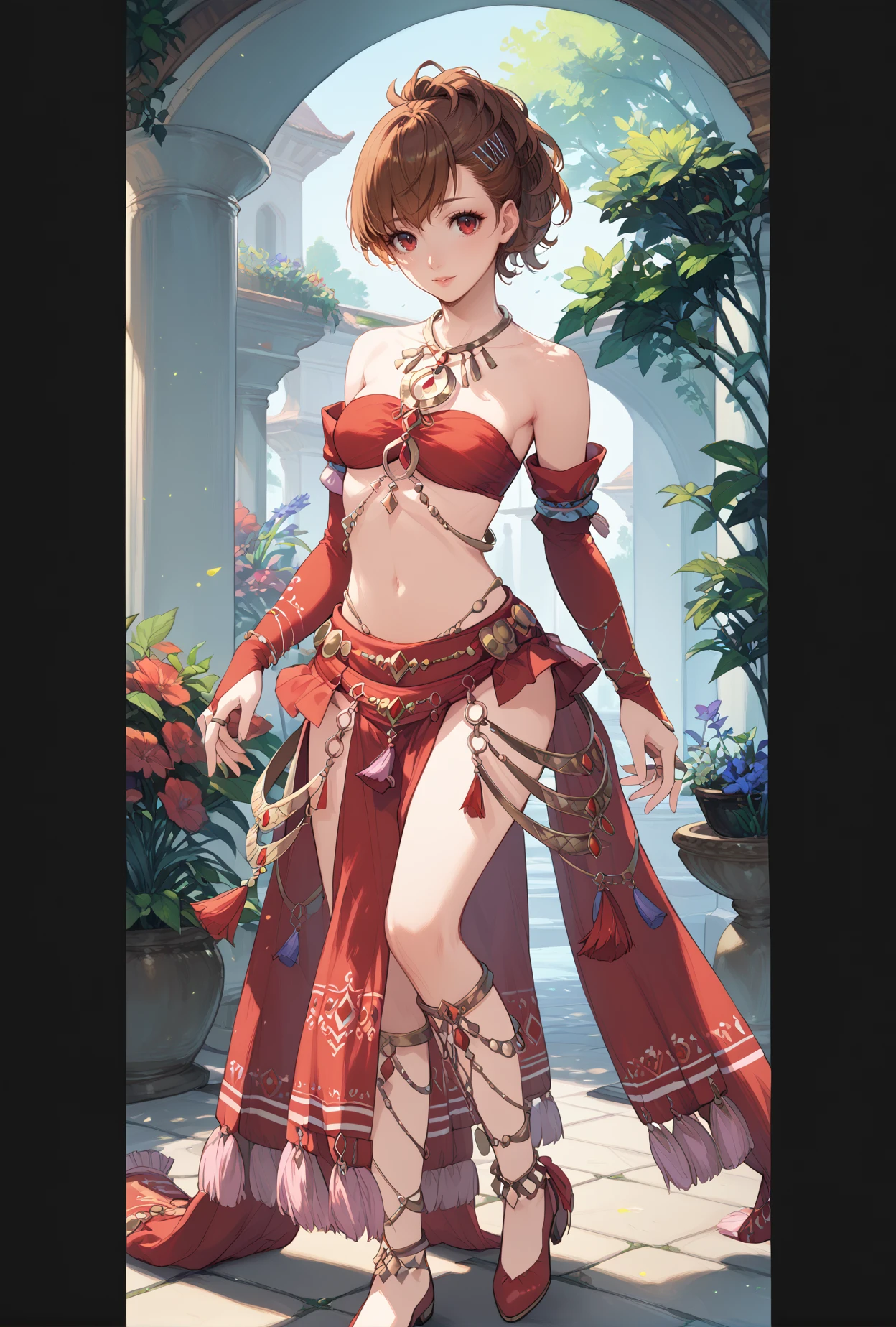[costume]FF14 Dancer Job outfit/FF14 舞娘职业装