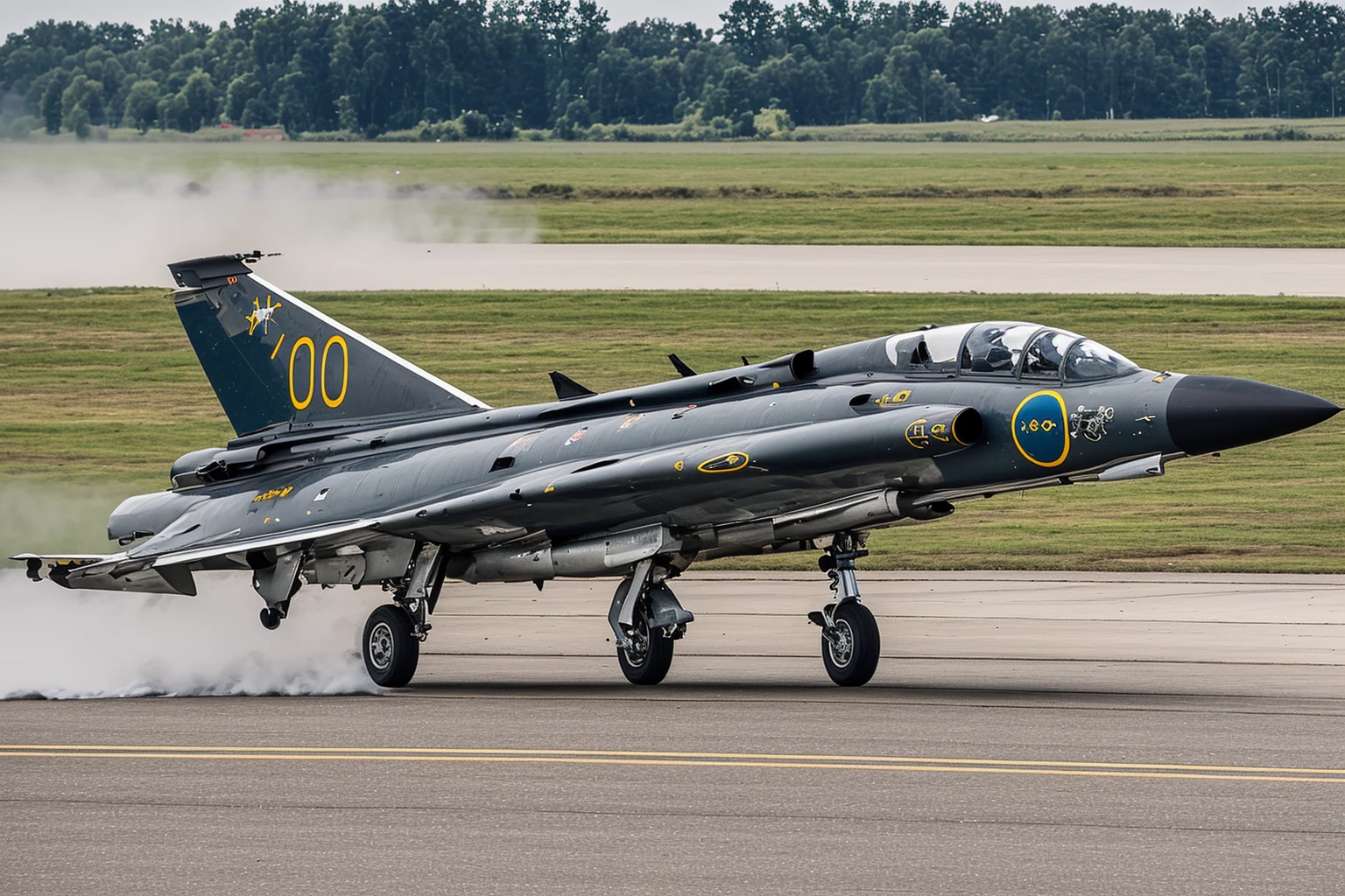 draken, military, aircraft, military vehicle, airplane, jet, fighter jet, vehicle focus, no humans, high detail photography, sharp focus