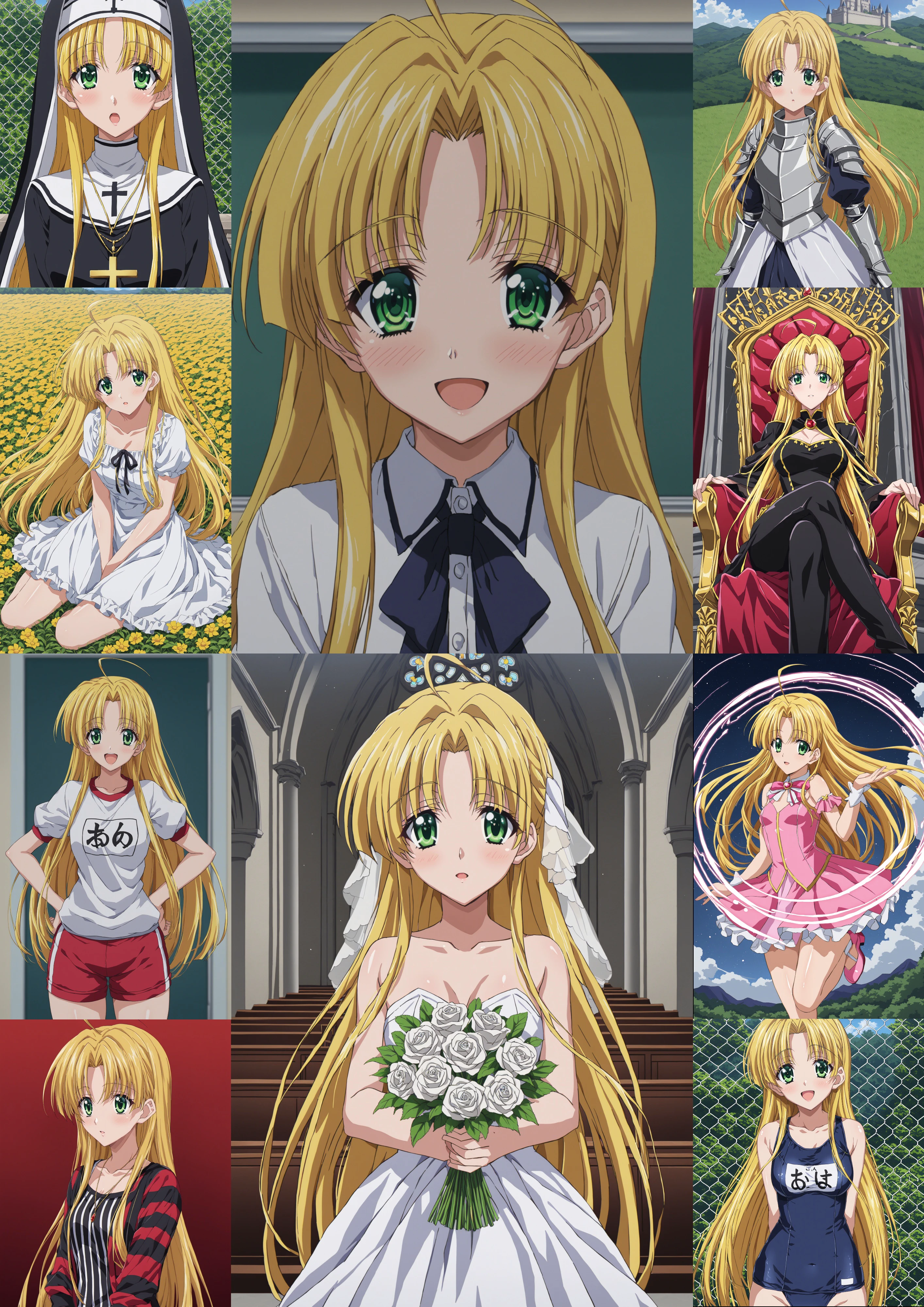 Asia Argento - [High School DxD] - SD1.5/SDXL/Pony Pony