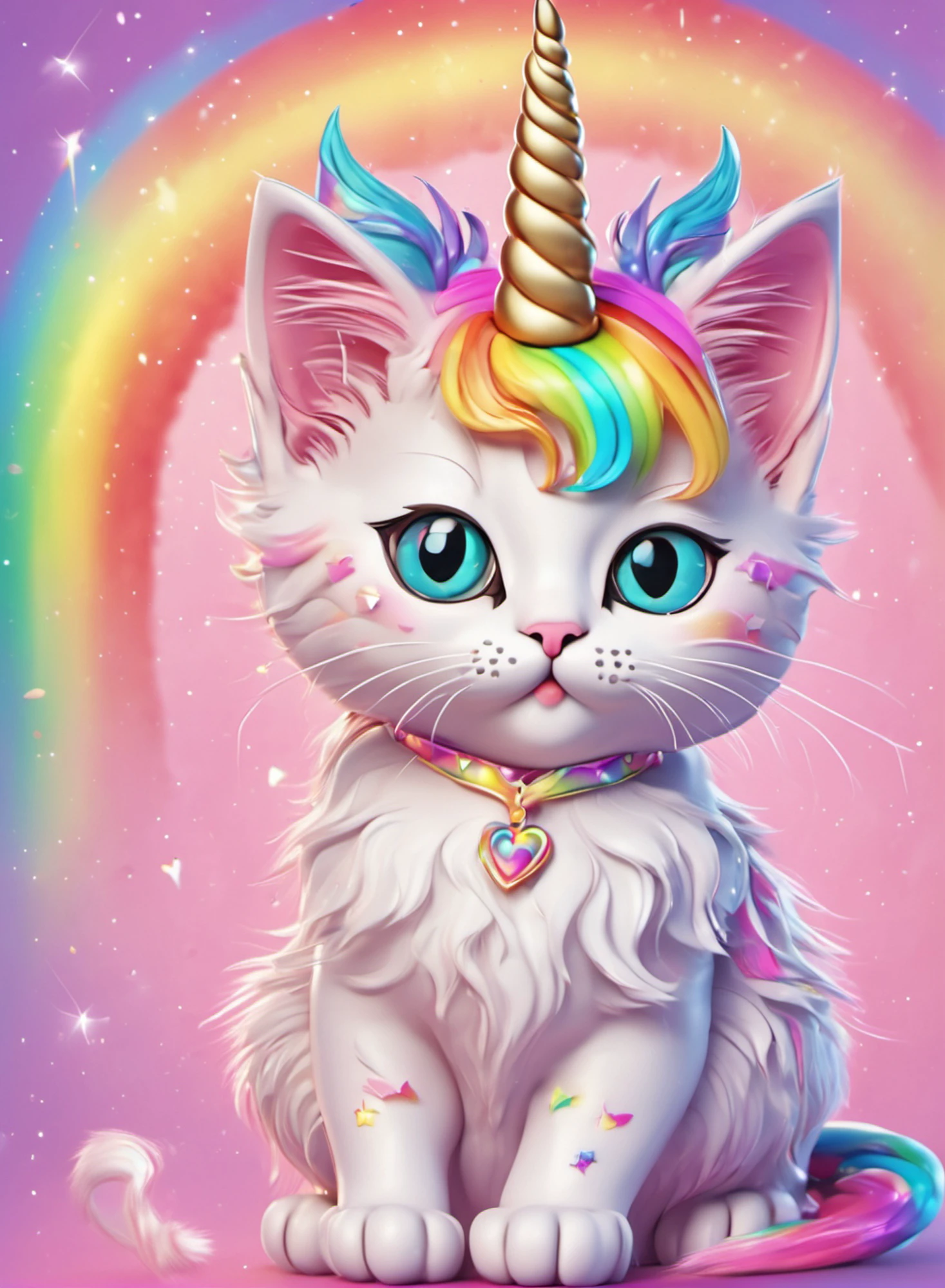 cat, RainbowUnicornStyle, 