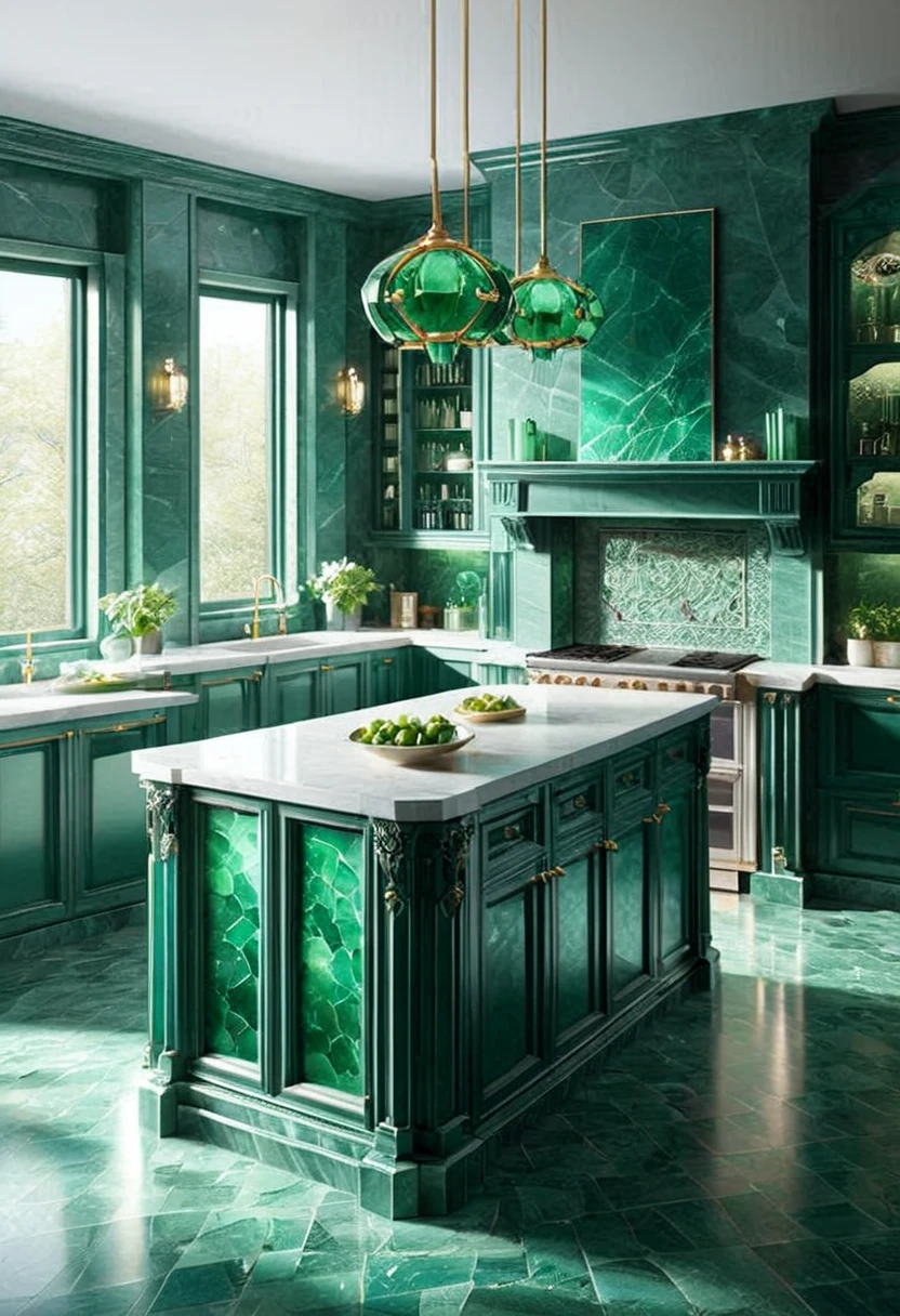 emeraldmorph, a kitchen