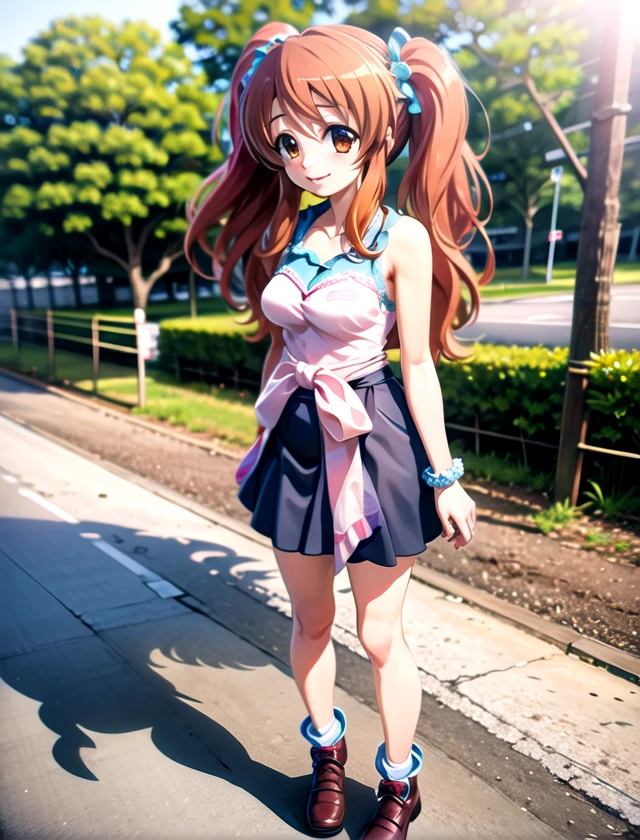 Mikuru Asahina, solo, standing, outside, 1girl     <lora:Mikuru-Asahina:1>