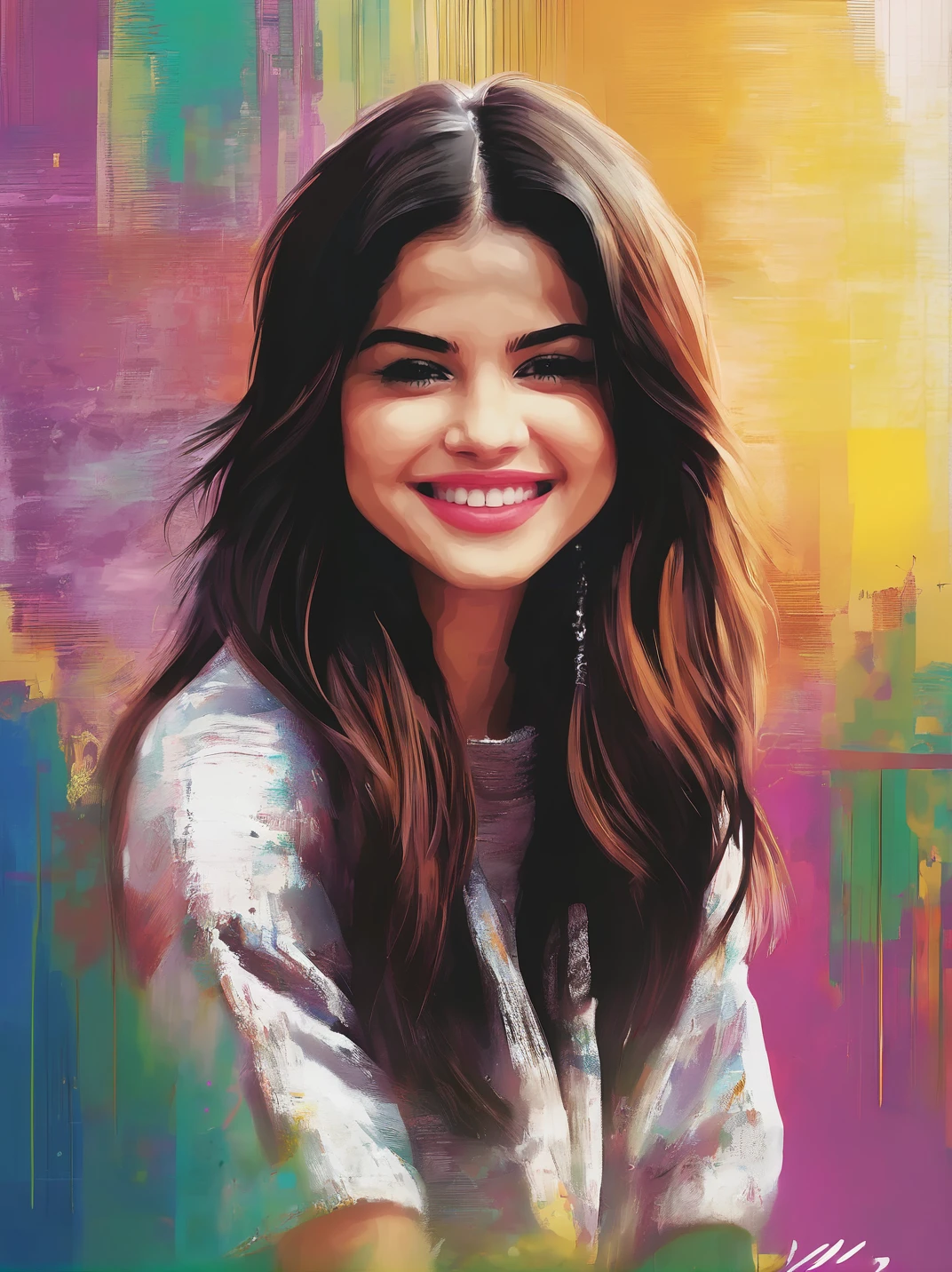 SelenaGomezExl, smile,