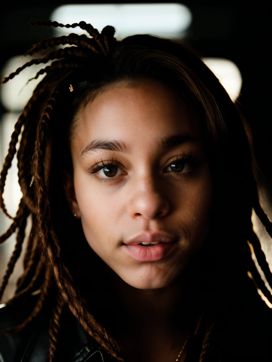 RAW photograph, tv_Kiffany_Washington_MXAI
BREAK
, happy expression, extreme closeup shot, black background,
BREAK, 8k uhd, dslr, soft lighting, high quality, film grain, Fujifilm XT3, (((Ultra-HD-details, Ultra-HD-detailed, Ultra-HD-realistic, Ultra-HD-photo-same-realistic-quality-details)))