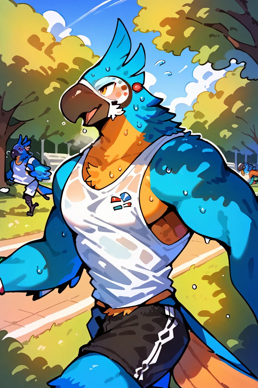 Kass (Breath of the Wild) - [Furry] Pony Diffusion | XL V1