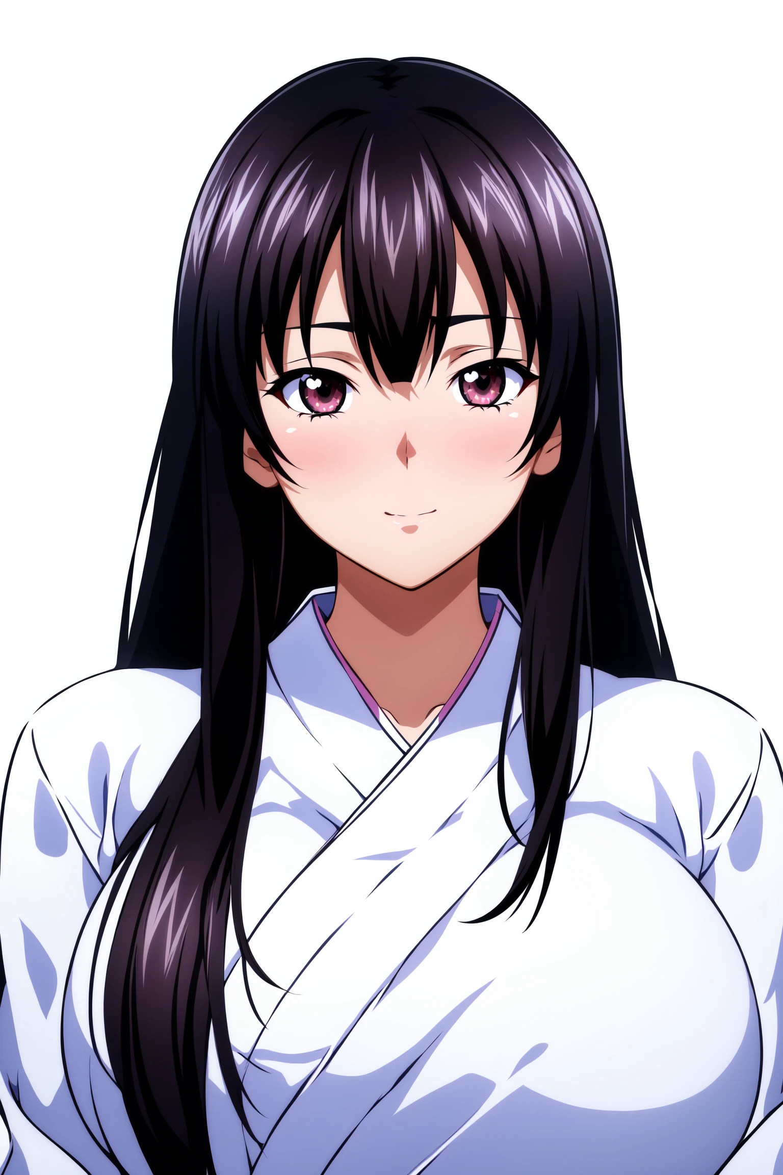 Simple Background,(White_Background:1.4),
dynamic pose,standing at attention,
beige kimono,white rose print,japanese clothes,wide sleeves,long sleeves,
<lora:NovelAI_YesMix5_KKStyle-KK77-Yes5-V1:0.7>,
black eyes, black hair,Forehead,parted bangs,
<lora:more_details:0.1>,
1 girl, 20yo,Young female,Beautiful long legs,Beautiful body,
Beautiful Nose,Beautiful character design, perfect eyes, perfect face,expressive eyes,perfect balance,
looking at viewer,(Focus on her face),closed mouth, (innocent_big_eyes:1.0),(Light_Smile:0.3),
official art,extremely detailed CG unity 8k wallpaper, perfect lighting,Colorful, Bright_Front_face_Lighting,White skin,
(masterpiece:1.0),(best_quality:1.0), ultra high res,4K,ultra-detailed,
photography, 8K, HDR, highres, absurdres:1.2, Kodak portra 400, film grain, blurry background, bokeh:1.2, lens flare, (vibrant_color:1.2),professional photograph,
(Beautiful,large_Breasts:1.4), (beautiful_face:1.5),(narrow_waist),