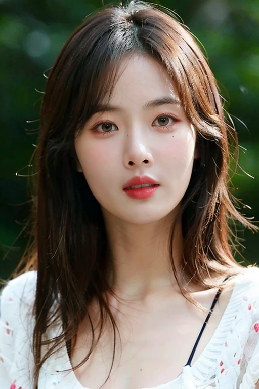 masterpiece, best quality, ultra-detailed, ultra high res, (photorealistic:1.4), raw photo, (realistic:0.2), 8k HDR, realistic lighting, 1girl, solo,  asymmetrical hair, outdoors, bokeh, (detailed lips), (detailed pores), (detailed skin textures), (detailed face:1.2), (upper body:1.3), cardigans,