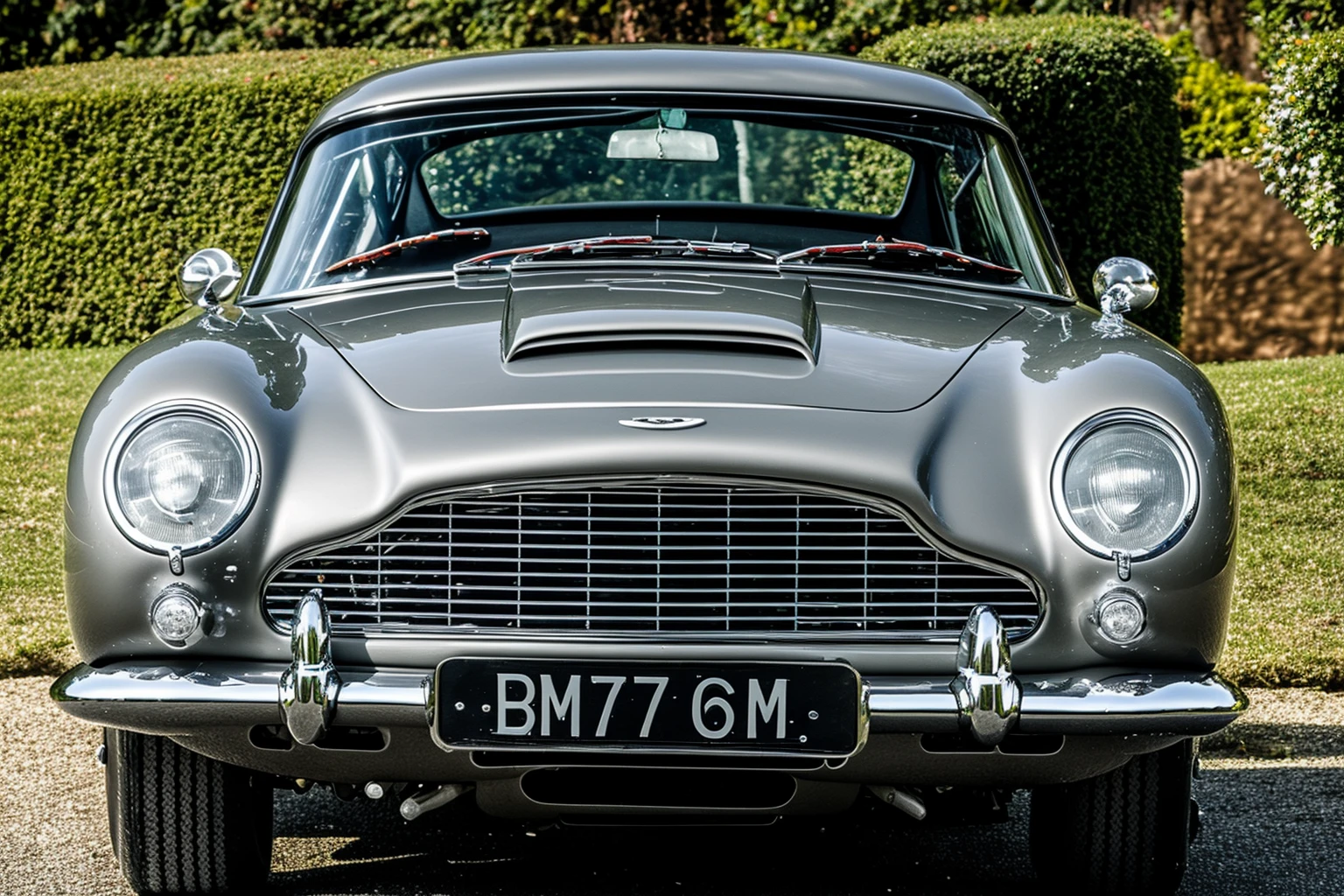 astonmartindb5, ground vehicle, car, vehicle focus, no humans, high detail photography, sharp focus