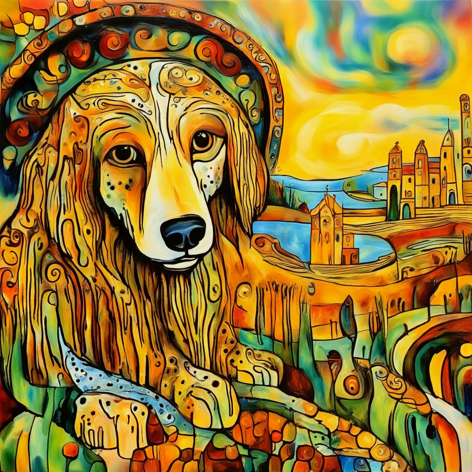 masterpiece, intricate detail, 8K, HDR, 

A painting of a dog.

<lora:ColorfulFlowingAbstract_CE_SDXL:1> FlowAbsCE